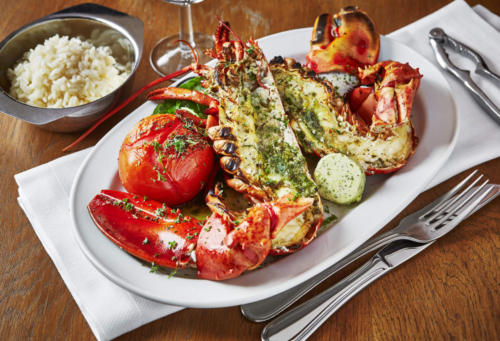 Homard grillé