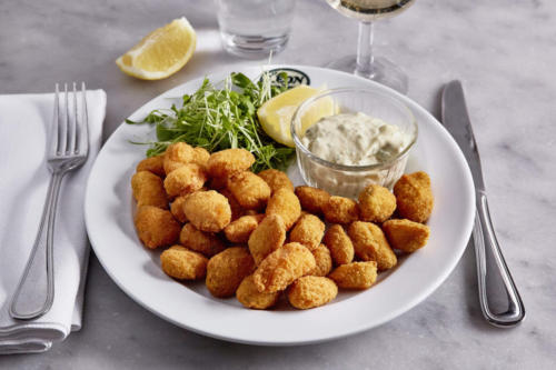 Moules en friture